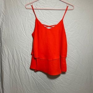 Beautiful red bouncy blouse